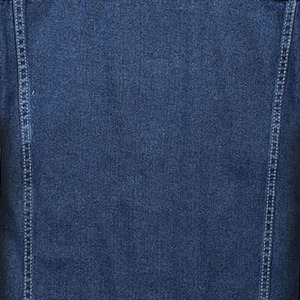 Men's Slim Fit Canvas Jacket Turn-down Collar Frayed Details Casual Winter Wear Regular Length Single Breasted Blue Front - Product Image 4