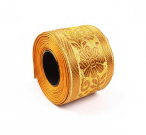 ริบบิ้นลูกไม้ลายใบโอ๊คแบบละลายน้ำได้ตามสั่ง สำหรับเสื้อผ้าและกระเป๋า อุปกรณ์เสริมชุดยูนิฟอร์ม-ผู้จัดจำหน่าย - Product Image 2