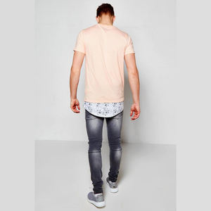 Camiseta de Manga Corta de Secado Rápido, Tejida, Estampada y Personalizable para Hombre, 100% Algodón, con Logotipo Bordado Personalizado, Talla Grande - Product Image 3