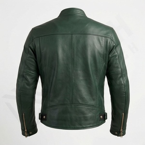 Veste de moto en cuir véritable pour homme de qualité supérieure, nouvelle arrivée, vestes de moto d'hiver, protections amovibles, personnalisables - Product Image 2