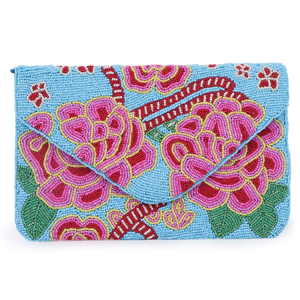Nouvel Arrivage Pochette Bandoulière de Créateur pour Femme, Broderie Perlée, Sac à Main à Chaîne Personnalisable, Perles de Rocaille, Cadeaux de Mariage - Product Image 1