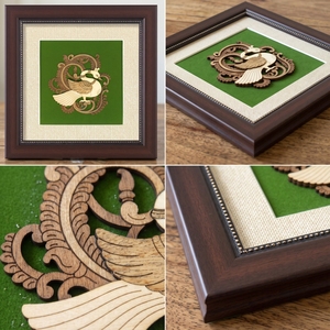 Decoración de Pared de Madera Tallada con Diseño Tradicional de Pato para Sala de Estar - Product Image 6