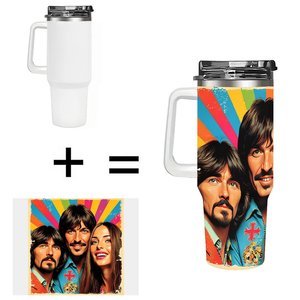 Personalized <b>Insulated</b> Tumbler 40oz Stainless Steel Travel <b>Mug</b> Yoga Studio Wellness Retreats - Product Image 1