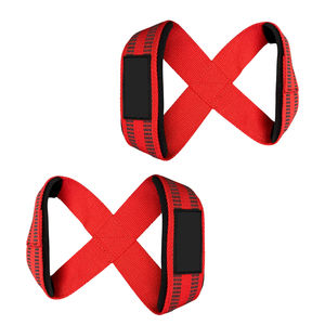 Correas de Muñeca Ajustables para Levantamiento de Pesas, Correas de Figura 8 para Fitness y Fisicoculturismo, Unisex - Product Image 6