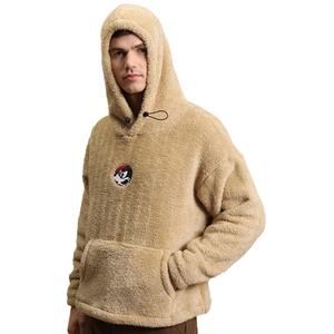 Men's <b>Sherpa</b> Fleece Sweatshirt New Arrival Winter Comfortable XS Size Hoodie Bear Design Warm Breathable Clothing Good Quality - Product Image 4