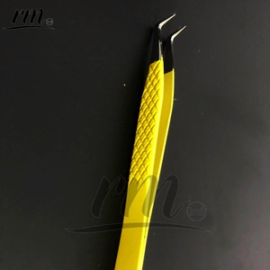 Pinzas para Extensión de Pestañas Mega Volumen con Logotipo Personalizado Profesional de RMI Wholesale, Punta de Fibra, Acero Inoxidable de Precisión, Antimagnéticas - Product Image 6