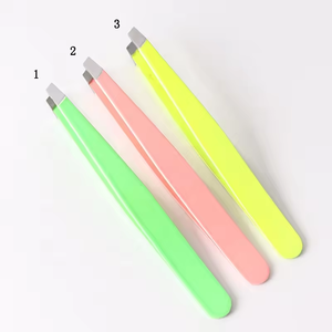 Pinzas de Acero Inoxidable para Cejas, Pinzas Diagonales para Depilar, Pinzas para Depilar Barba para Hombres y Mujeres - Product Image 2