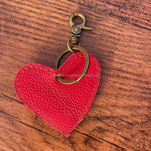 พวงกุญแจหนังหลายชนิดรีไซเคิลใหม่พวงกุญแจหนังแบบหลายชั้นพวงกุญแจทันสมัยพวงกุญแจมีเอกลักษณ์พวงกุญแจ - Product Image 2