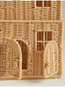 Casa de Juegos Infantil Moderna de Mimbre, Hecha a Mano con Ratán Natural, Muebles para Cuarto de Niños, Fabricante Vietnamita de Ratán Hecho a Mano - Product Image 3