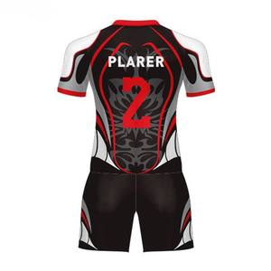 OEM Rugby Team Uniforms with Custom Sublimated Jersey Shorts Performance Sportswear Breathable Personalized Rugby Playing Kit - Product Image 5