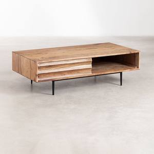 Mesa de centro rectangular Vandana Grand Elara 120x60 cm en madera de acacia Petter - Product Image 2