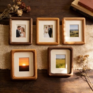 Handcrafted Acacia Wooden <b>Picture</b> <b>Frame</b> Modern Minimalist Design High Quality Decorative Photo <b>Frame</b> for Home Office Tabletop - Product Image 5