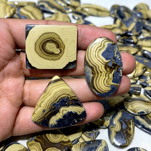 Pierres brutes naturelles de qualité supérieure, cabochons polis, pierres en vrac pour bagues, pendentifs et artisanat, bijoux, vente en gros - Product Image 2