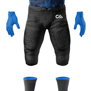 ชุดยูนิฟอร์มอเมริกันฟุตบอลชายแบบสั่งตัดไซส์ใหม่ล่าสุด แขนสั้น โพลีเอสเตอร์ 100% ระบายอากาศได้ดี แห้งเร็ว คุณภาพสูง - Product Image 5