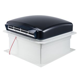 Ventilatore da Tetto per Camper da 14 Pollici, Potente, 10 Velocità, Reversibile, con Telecomando e Copertura Antipioggia Integrata, 12V, Accessorio Esterno - Product Image 1
