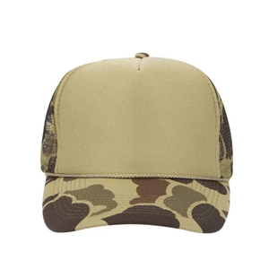 Gorra Trucker de 6 Paneles de Alta Calidad, Duradera y Transpirable, Personalizada de Fábrica, con Parche Bordado de 5 Paneles, Logotipo de Camuflaje, Malla, Diseño Clásico - Product Image 3