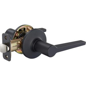 Maniglia per Porta Manchester Nera Opaca Senza Chiave - Confezione da 1 - Maniglie Moderne per Porte e Finestre - Product Image 1