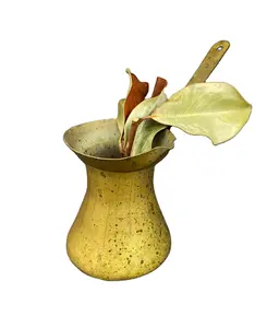Antique brass popular <b>Turkish</b> <b>coffee</b> <b>pot</b> tableware <b>coffee</b> cup home kitchen restaurant hotel party table decor high quality - Product Image 1