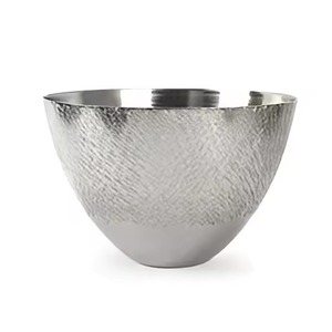 Elegante Tazón de Servir de Acero Inoxidable, Tazón Moderno para Alimentos, Vajilla Elegante para Cocina y Comedor, Tazón para Servir Ensaladas y Frutas, Adorno para el Hogar - Product Image 4