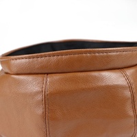 Chapeau octogonal en cuir de vache véritable pour homme, casquette élégante de qualité supérieure, accessoire pour l'automne et l'hiver