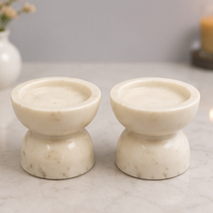 Marble Round Incense <b>Burner</b> Tabletop Indoor Decor Minimalist Design Durable Living Room All Seasons - Product Image 2