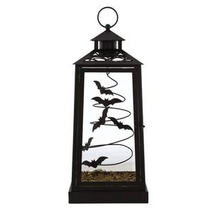 ของตกแต่งฮาโลวีนขายส่ง โคมไฟรูปค้างคาวแบบกำหนดเองได้ ทนทาน ใช้สำหรับวางบนโต๊ะและพื้น - Product Image 2