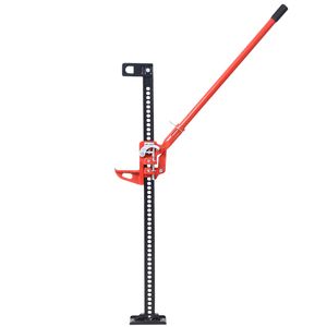 Cric de levage utilitaire agricole robuste à cliquet, capacité 7000 lb, hauteur de levage 48 po, pour tracteurs routiers et remorques agricoles - Product Image 2