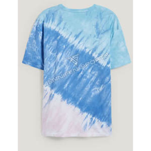 T-shirt de sport d'été pour homme 2026, multicolores, 100 % coton de haute qualité, personnalisable, imprimé tie-dye, séchage rapide, respirant - Product Image 3