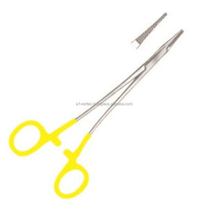 Portaagujas Hegar-Vascular T/c de Primera Calidad, Marca VERITAS, de Acero Inoxidable, Reutilizables, Instrumentos de Sutura, Juego de Instrumentos - Product Image 4