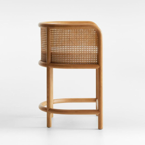 Chaises de bar avec dossier, prix de gros, structure en bois, design moderne et matériaux durables pour l'ameublement domestique - Product Image 4
