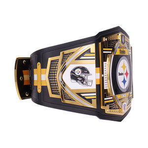Ceinture de championnat de football haut de gamme, design personnalisé, plaques métalliques, cadeau pour les fans, objet de collection, trophée unisexe pour les fans, USA - Product Image 2