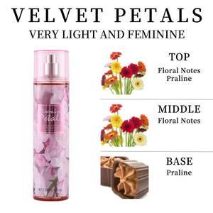 Brume corporelle parfumée florale de 8 fl.oz pour femmes - Utilisation quotidienne rafraîchissante et célébrations, parfum longue durée, idéal pour offrir en cadeau - Product Image 2