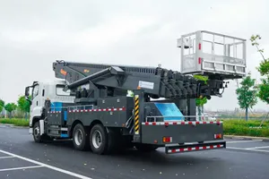 Camion élévateur télescopique hydraulique robuste ISUZU, châssis Isuzu, véhicule de travail aérien pour l'entretien électrique en haute altitude - Product Image 5
