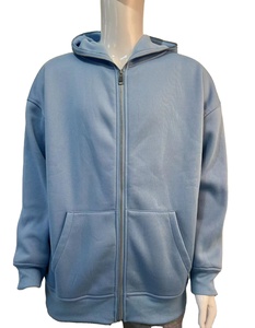 Pantalon de survêtement en coton empilé avec logo personnalisé Ensembles de jogging 2 pièces Ensemble de pantalons de survêtement à fermeture éclair complète en polaire pour hommes Ensemble de sweat à capuche 2025 - Product Image 3