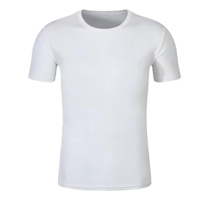 T-shirt imprimé à manches courtes et col rond pour homme, 100 % coton, coupe classique, décontracté, respirant, tricoté, écologique - Product Image 1