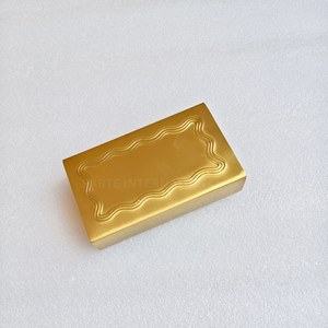 Artisan Brass Safety <b>Matchbox</b> Holder Eco-Friendly Durable Luxury Handmade Tabletop Styling Accessory - Product Image 1