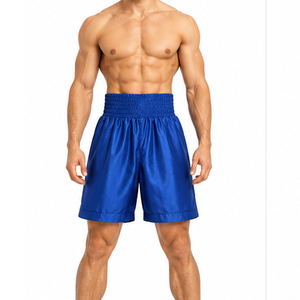 Pantalones Cortos de Boxeo Personalizados para Hombre, Ropa Deportiva Ligera para Gimnasio, Fitness, Competencia, Venta al Por Mayor, Proveedor ODM - Product Image 1