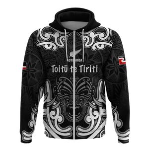 Sweat à capuche personnalisé OEM/ODM avec logo, motif polynésien découpé et cousu, impression intégrale, tenue d'équipe, motif maori personnalisé, sweat à capuche tribal hawaïen - Product Image 4