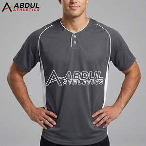 Camiseta de Béisbol para Hombre, Tejido Transpirable, Ligera, Ideal para Entrenamiento y Juego, Diseño Duradero con Estilo Deportivo Moderno - Product Image 3