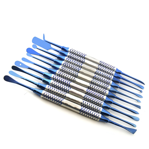 Juego de 10 Elevadores Periósteos, Instrumentos Quirúrgicos Dentales, Recubrimiento Azul, Acero Inoxidable de Primera Calidad, Sambrialmed International - Product Image 5