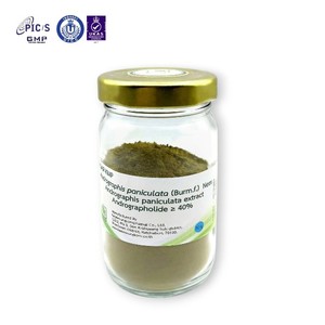 Producto en polvo natural, extracto del Rey de los Amargos con 40% de polvo de Andrographis Paniculata de la marca KMP de Tailandia - Product Image 1