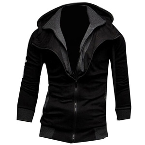 Sudadera con Capucha de Forro Polar para Hombre SDS, Diseño Color Block, Manga Larga, Corte Ajustado, Camuflaje, Invierno, Abrigo, Ropa de Abrigo, Sudadera Divertida, Estilo Marino 2026 - Product Image 1