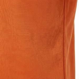 Men's <b>Orange</b> Short Sleeve <b>Polo</b> Shirt Solid Color Casual Regular Fit Woven Fabric Button Design - Product Image 5