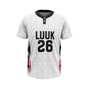 เสื้อเบสบอลคุณภาพสูง ผู้ผลิตตามสั่ง ผ้าตาข่ายระบายอากาศ ชุดกีฬาสำหรับทีมมืออาชีพ - Product Image 5