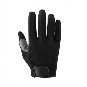 Gants de cyclisme unisexes mi-doigts en polyester, coupe-vent, avec sangle de poignet réglable, antidérapants, évacuant l'humidité, légers pour l'été - Product Image 2