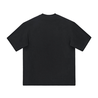 T-shirt blanc en coton pour homme, col rond, manches courtes, coupe classique, couleur unie, jersey tricoté, design uni