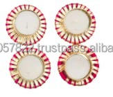 เชิงเทียนทองเหลืองสำหรับคริสต์มาสและตกแต่งบ้าน หลากสี ทำด้วยมือ เป็นมิตรกับสิ่งแวดล้อม - Product Image 3