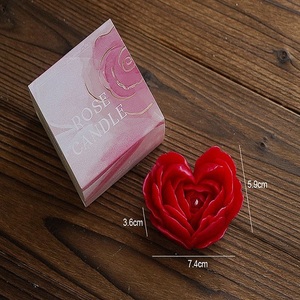 Cadeau parfumé pour la Saint-Valentin, bougie parfumée artisanale, bougie aromathérapeutique en cire pour la décoration de la maison et les cadeaux d'amour - Product Image 3