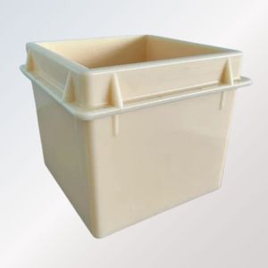 Molde de plástico resistente de 150 × 150 × 150 mm para cubos de hormigón, para pruebas de resistencia a la compresión - Product Image 3