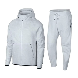 ชุดเซ็ตฮู้ดดี้ซิปเต็มตัวผ้าฟลีซพรีเมียม OEM พร้อมกางเกงจ็อกเกอร์ทรงเข้ารูป |   ผ้าฟลีซเนื้อนุ่ม |   ผู้ผลิตสินค้าภายใต้แบรนด์ส่วนตัว ประเทศปากีสถาน - Product Image 1